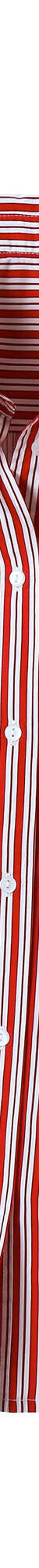 Chemisier rayé boutonné (blanc / rouge) Chemisier rayé boutonné (blanc / rouge)